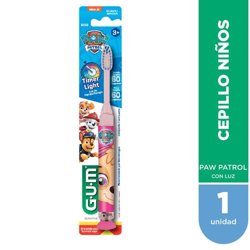 Cepillo dental suave paw patrol (con timer luz)