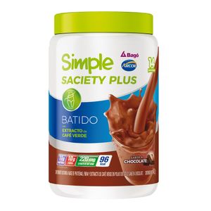 Suplemento dietario saciety plus proteína y fibra sabor chocolate 462 gr