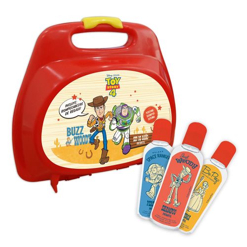 Valijita toy story (set baño shampoo + perfume + espuma)