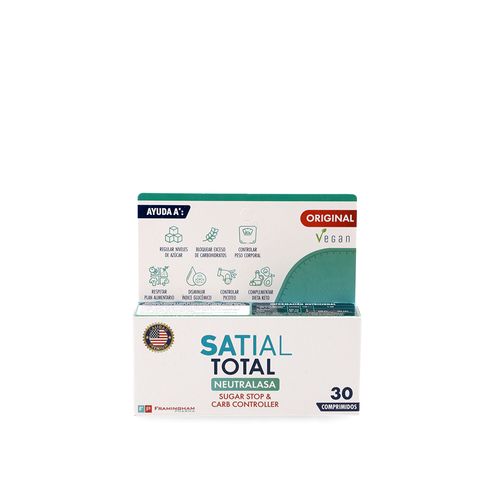 Satial total con neutralasa (30 comprimidos)