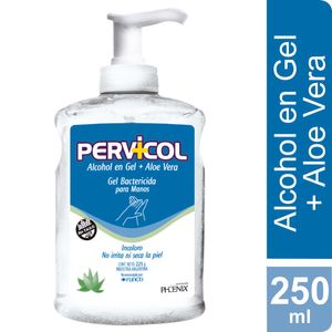 Alcohol en gel con aloe vera 250 ml