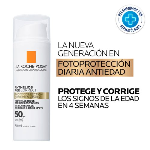 Anthelios protección solar diaria age correct f50 50 ml