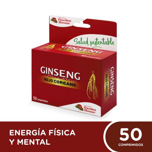 Ginseng rojo coreano (50 comprimidos)