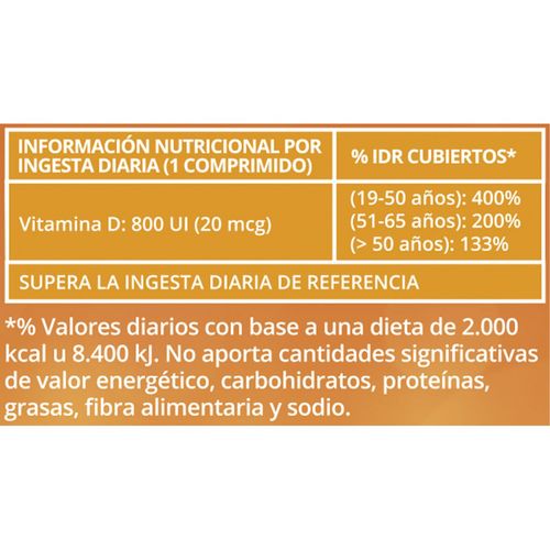 Vitamina d3 (30 comprimidos)