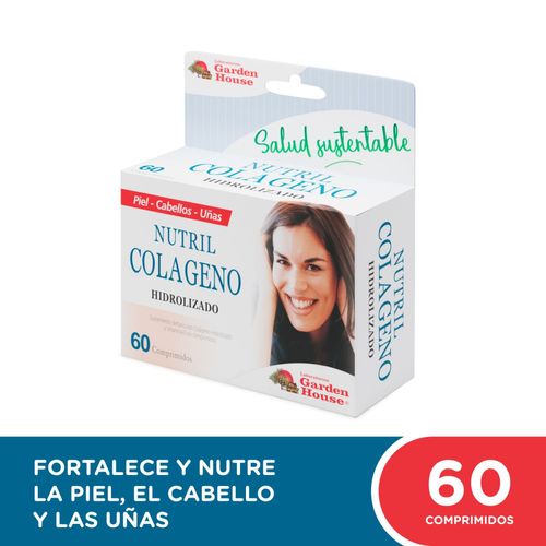 Colágeno hidrolizado + vitamina E (60 comprimidos)