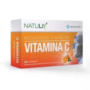 Vitamina c aumenta sistema inmunológico por 30 comp