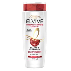Shampoo reparacion total 5 keratin 750 ml