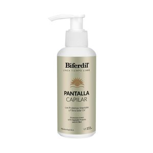 Pantalla capilar con proteínas vegetales y filtro UV 155 ml