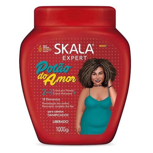 Crema tratamiento 2 en 1 potao do amor 1000 gr