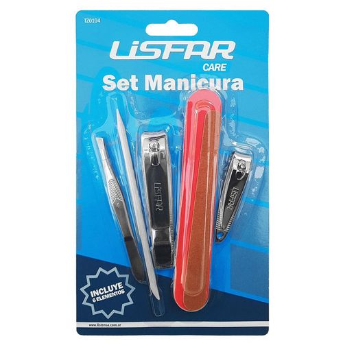 Set manicura blister (6 unidades)