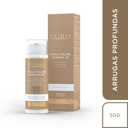 Tratamiento hyalu volume complex 3d piel normal a mixta 50 gr