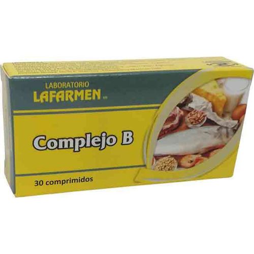 Complejo b por 30 comprimidos