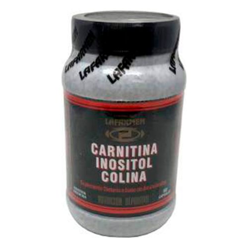 Carnitina inositol colina por 60 capsulas