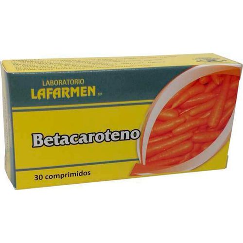 Betacaroteno por 30 comprimidos