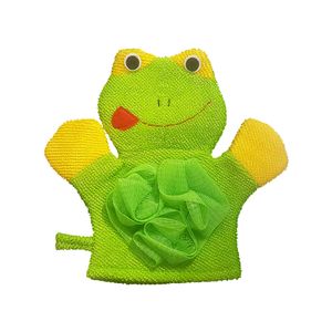 Manopla para baño de toalla con esponja BA135