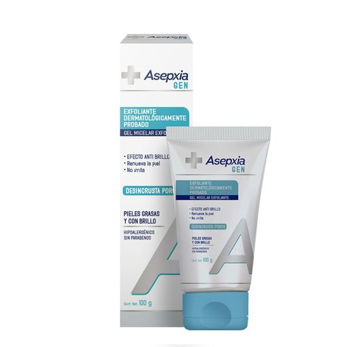 Gel exfoliante gen micelar 100 gr