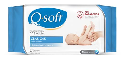 Toallitas humedas baby clasicas 40 unidades