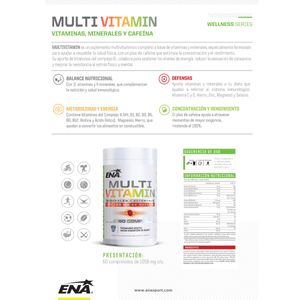 Suplemento multivitamínico (60 cápsulas)