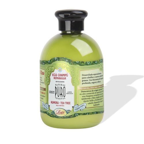 Shampoo eco sin sulfatos romero tea tree 300 ml