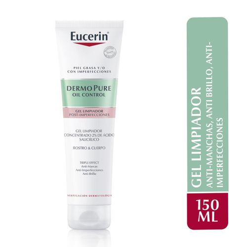 Dermopure gel Limpiador concentrado triple effect  150 ml