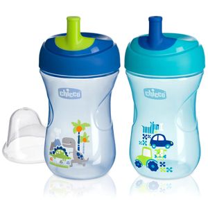 Vaso antiderrame advanced cup boy + 12 meses