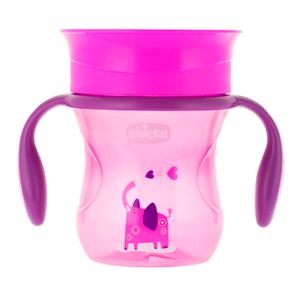 Vaso perfect cup rosa 200 ml + 12 meses