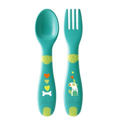 Cubiertos para bebes + 12 meses