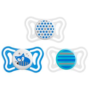 Chupete physio light boy 6 a 16 meses 2 unidades