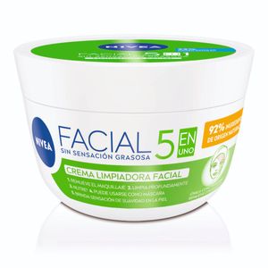 Crema facial 5 en 1 cuidado limpiadora para todo tipo de piel 100 ml