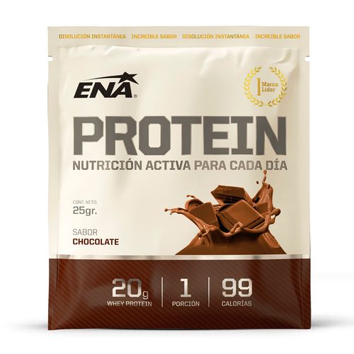 Suplemento dietario whey protein chocolate (12 sobres)