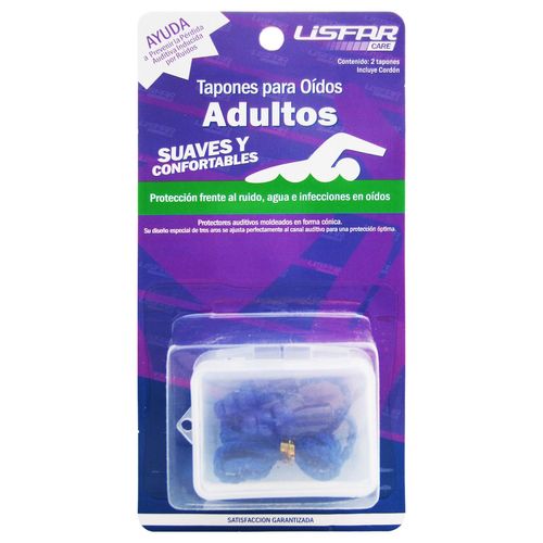 Tapon oido adulto (2 unidades)