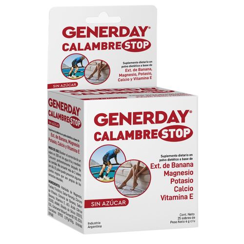Calambre stop 25 sobres