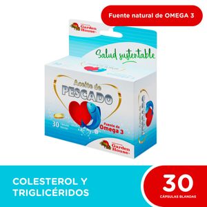 Aceite de Pescado (30 cápsulas blandas)