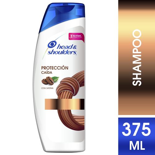Shampoo protección caída con cafeína 375 ml