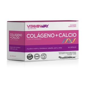 Suplemento dietario colágeno + calcio (60 cápsulas)