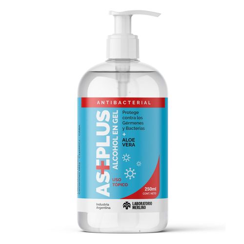 Alcohol gel con bomba dosificadora 250 ml