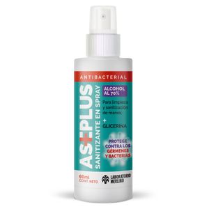 Solucion sanitizante spray 60 ml
