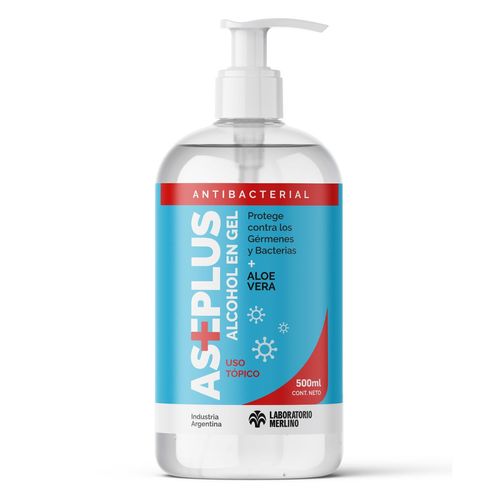 Alcohol en gel con bomba dosificadora 500 ml