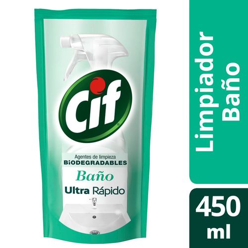 Limpiador baño biodegradable doypack 450 ml