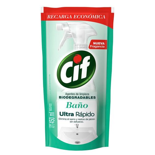Limpiador baño biodegradable doypack 450 ml