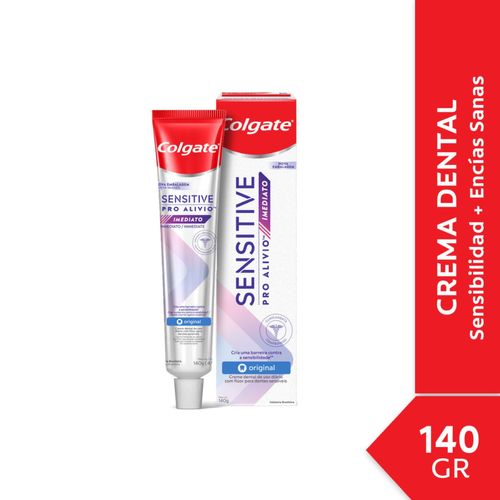 Pasta dental sensitive pro alivio inmediato original 140g