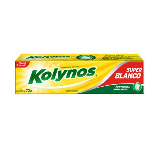 Pasta dental Super Blanco con calcio 70 gr