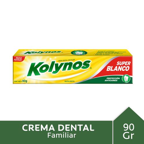 Pasta dental Super Blanco con calcio 90 gr