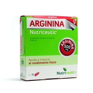 Arginina 32 capsulas