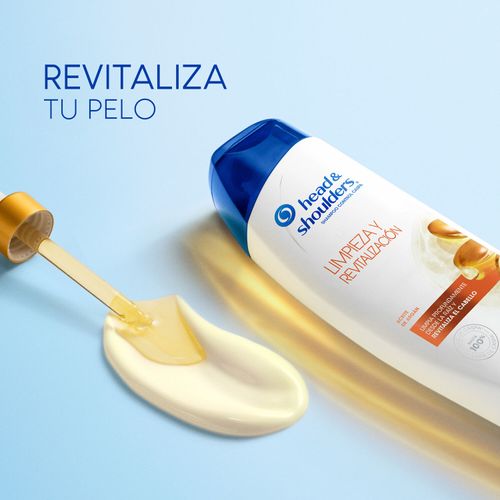 Shampoo controll limpieza y revitalización aceite de argá