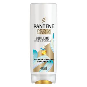Acondicionador pro-v miracles equilibrio raíz y puntas hidratante 400 ml