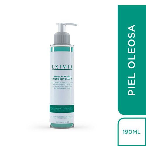 Gel limpiador microexfoliante aqua mat 190 ml