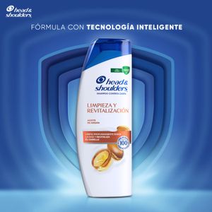 Shampoo h&s limpieza y revitalización 375 ml