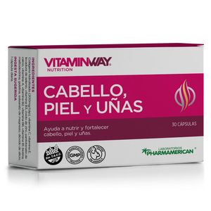 Suplemento dietario cabello piel y uñas (30 cápsulas)