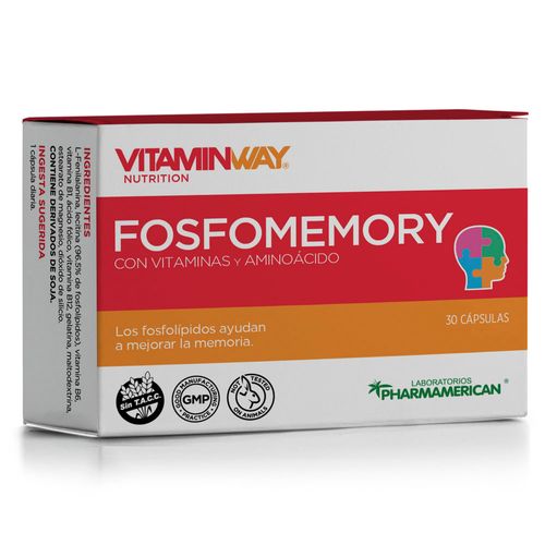 Suplemento dietario fosfomemory (30 cápsulas)